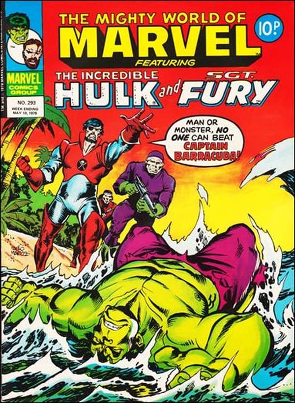 The Mighty World of Marvel #293 cover