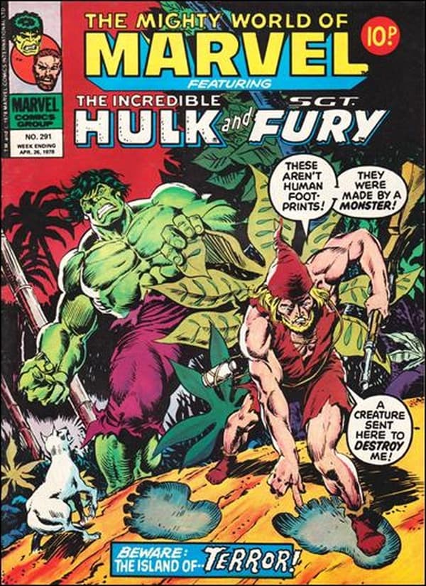 The Mighty World of Marvel #291 cover