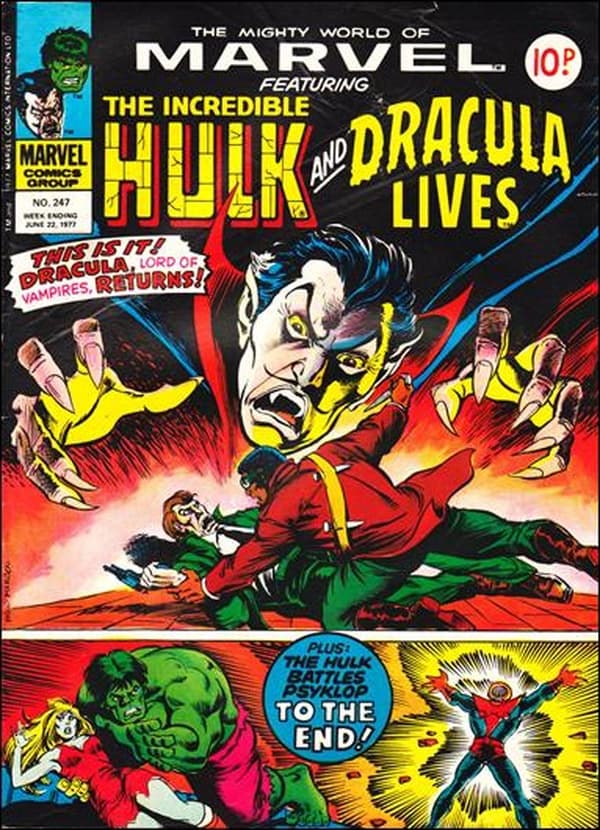 The Mighty World of Marvel #247 cover