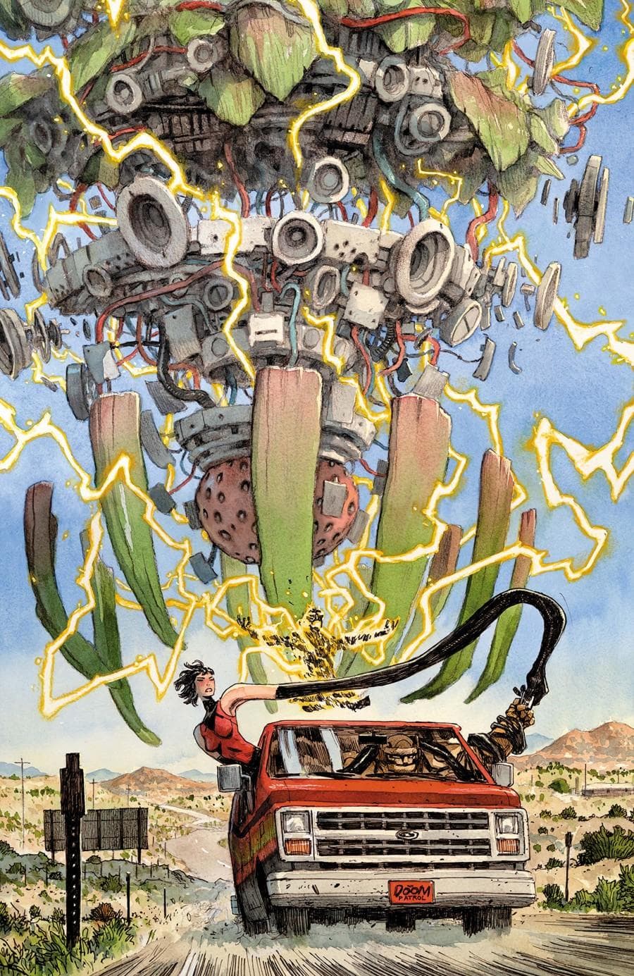The Doom Patrol #2 cover