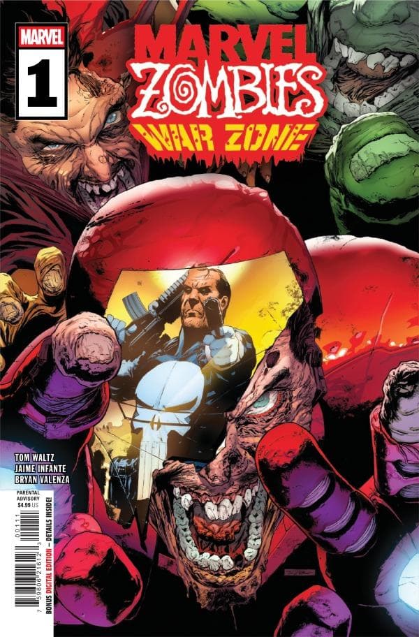 Marvel Zombies: War Zone #1 cover