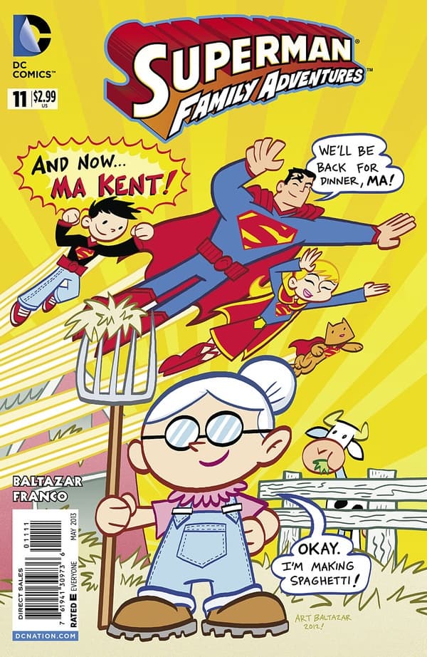 Superman Family Adventures #11 cover