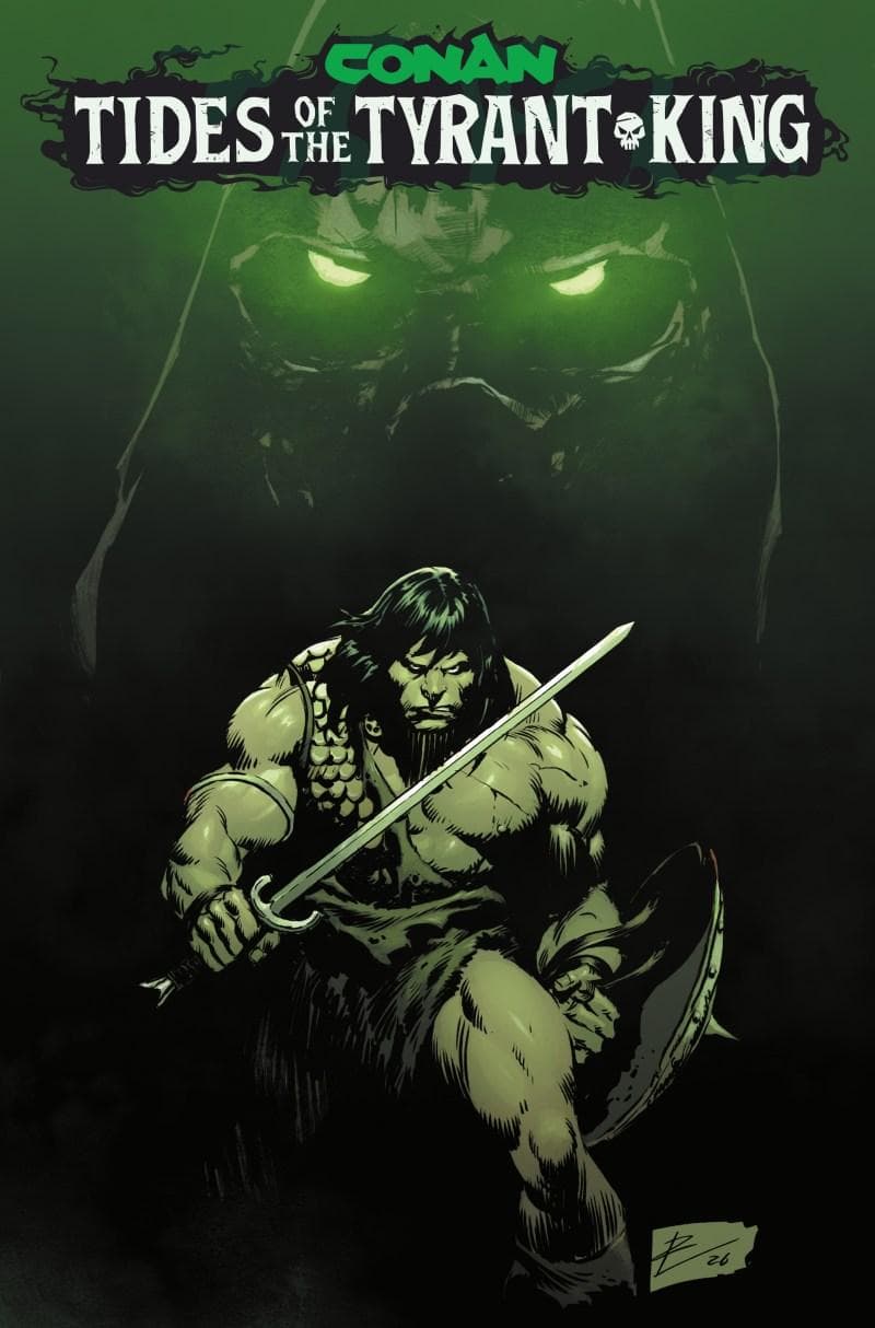 Conan the Barbarian: Tides of the Tyrant-King cover — © Titan Comics