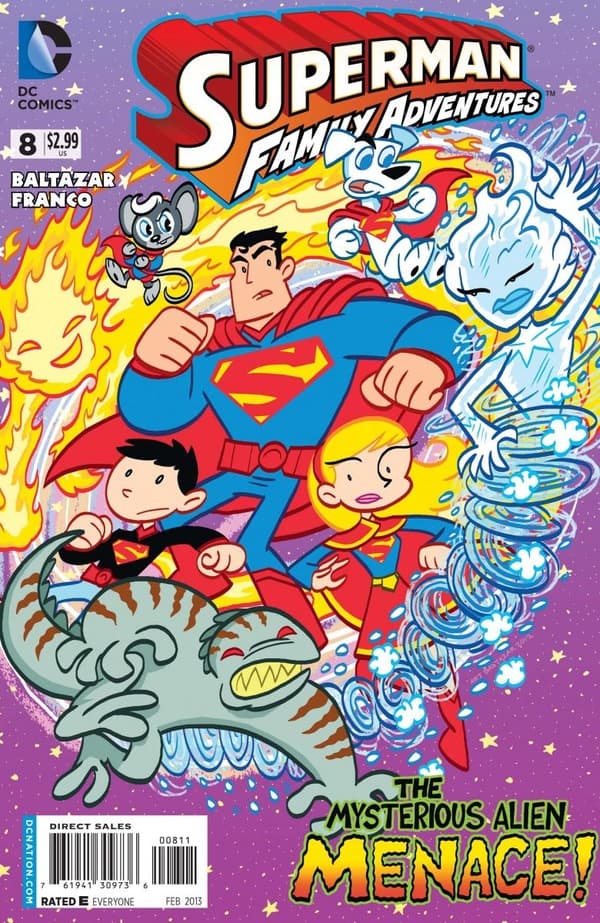 Superman Family Adventures #8 cover