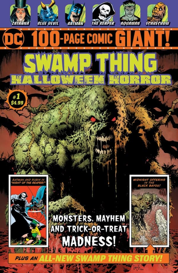 Swamp Thing Halloween Horror #1 cover
