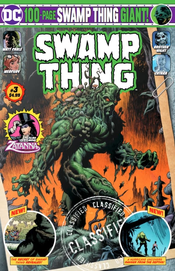 Swamp Thing Giant #3 cover