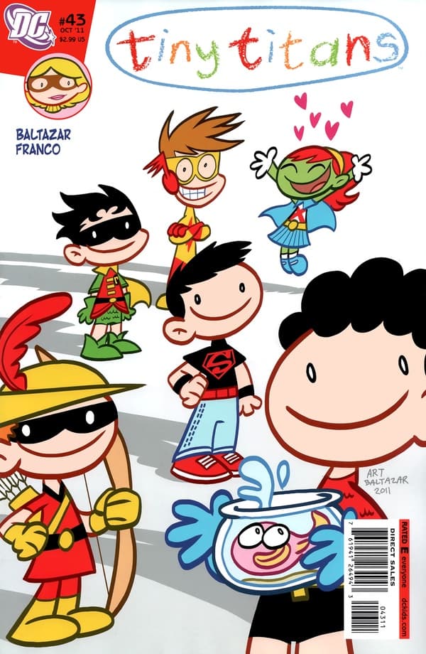 Tiny Titans #43 cover