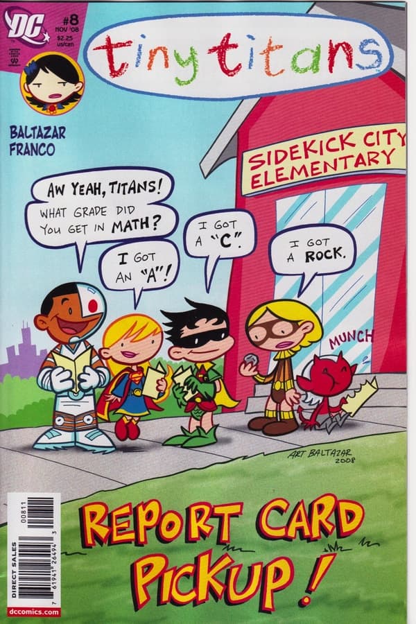 Tiny Titans #8 cover