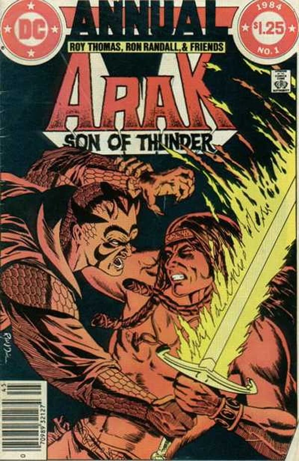 Arak Annual cover — © DC Comics