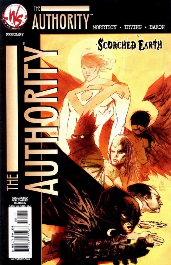 The Authority: Scorched Earth #1 cover