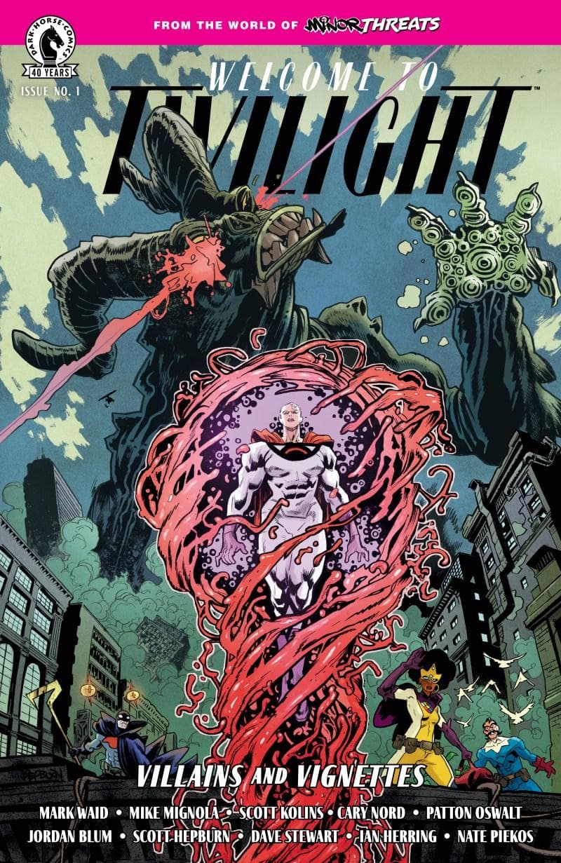 Minor Threats: Welcome to Twilight – Villains and Vignettes cover — © Dark Horse Comics