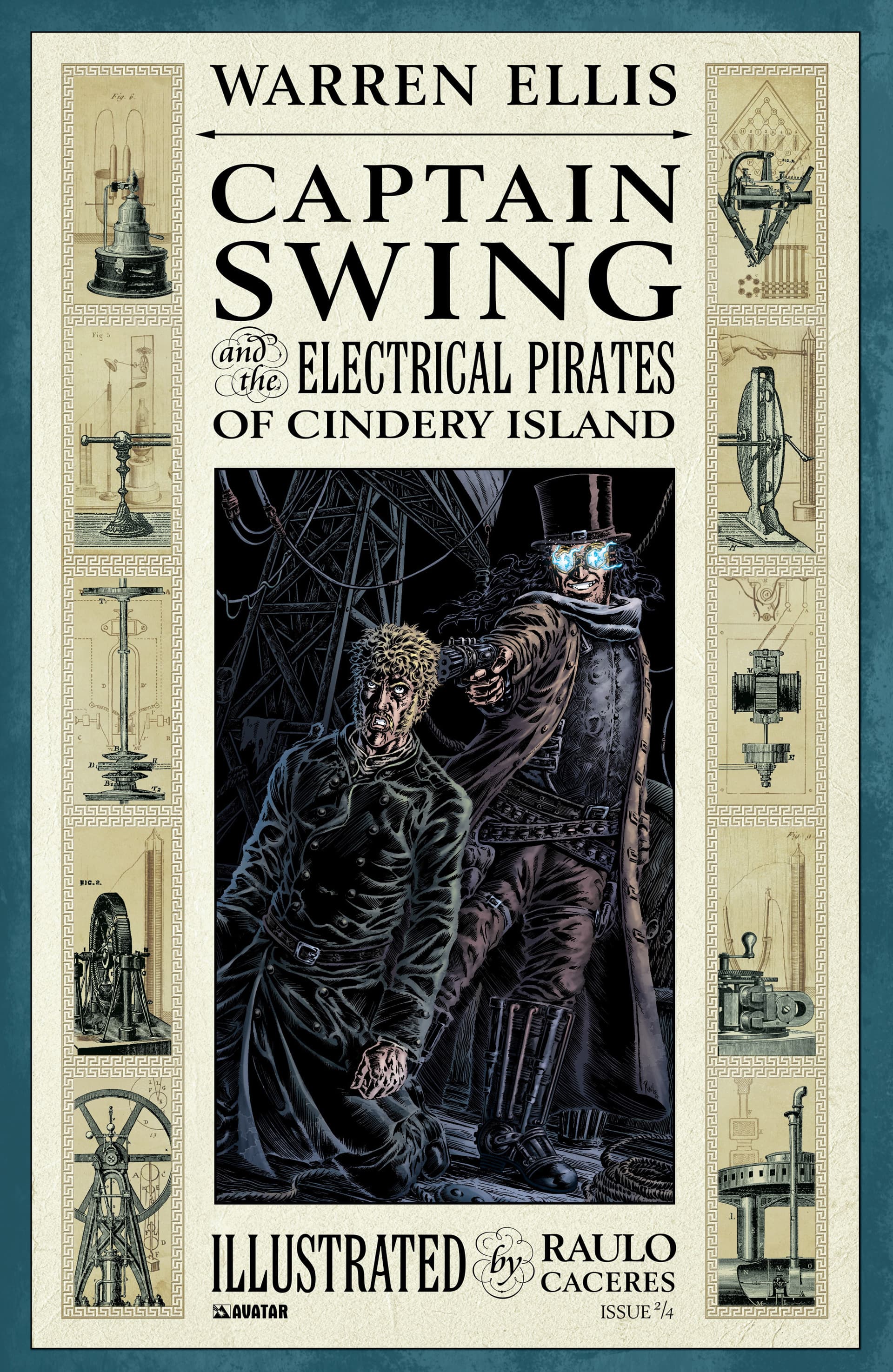Captain Swing and the Electrical Pirates of Cindery Island #2 cover