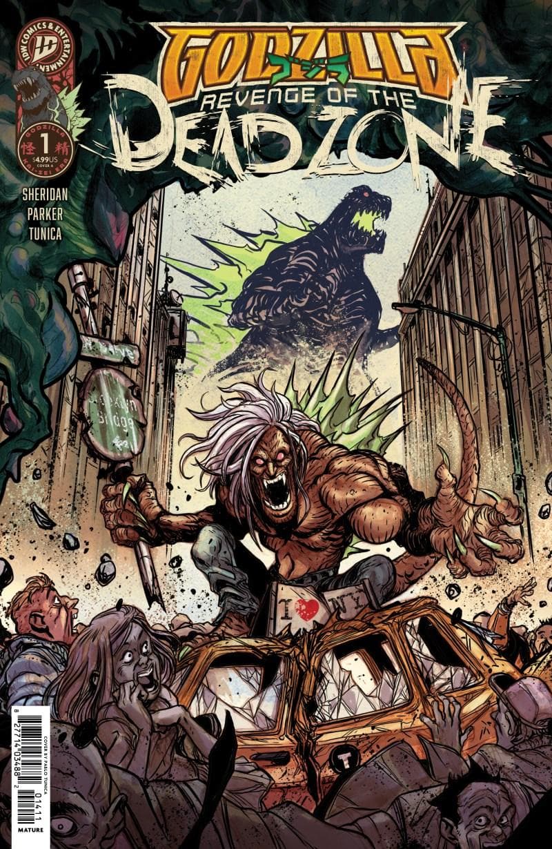 Godzilla: Revenge of the Deadzone cover — © IDW Publishing