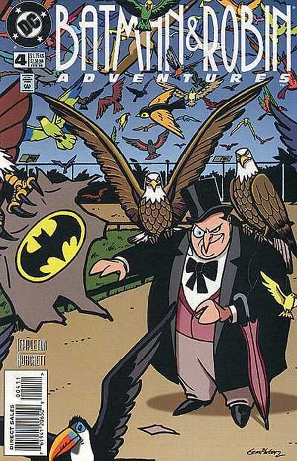 The Batman and Robin Adventures #4 cover