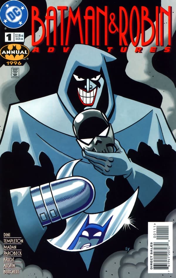 The Batman and Robin Adventures Annual #1 cover