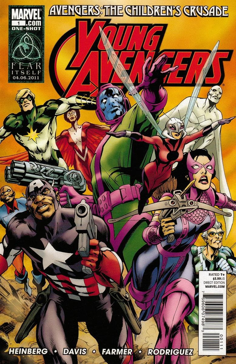 Avengers: The Children's Crusade - Young Avengers #1 cover