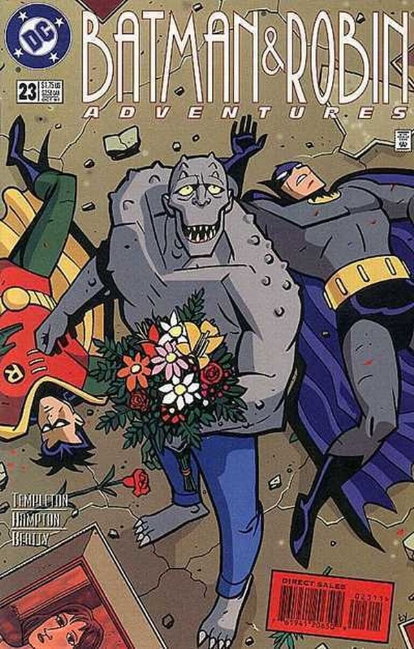 The Batman and Robin Adventures #23 cover