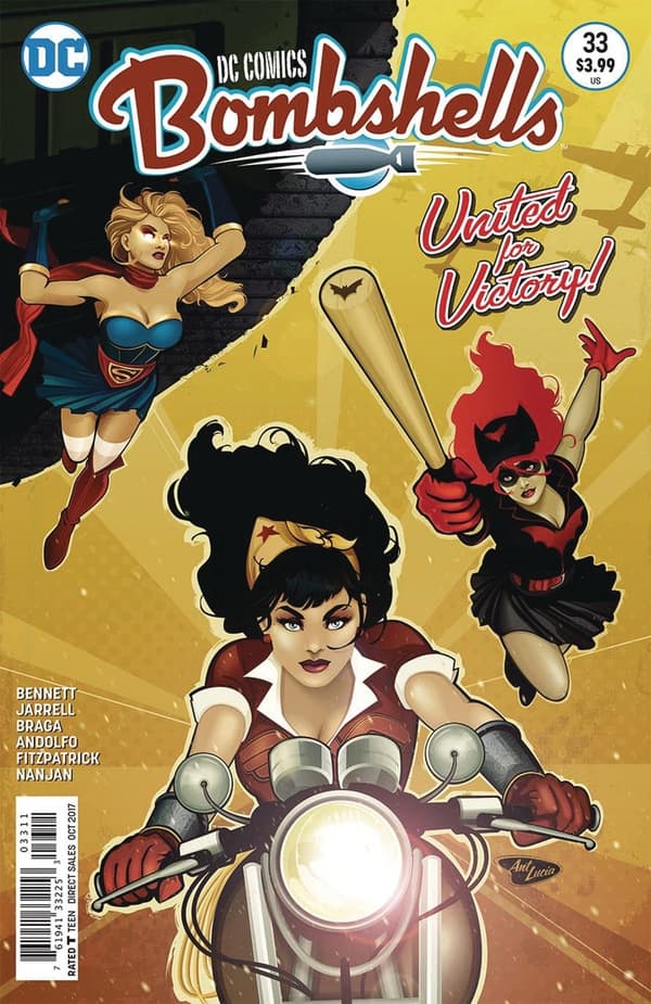 DC Comics: Bombshells #33 cover