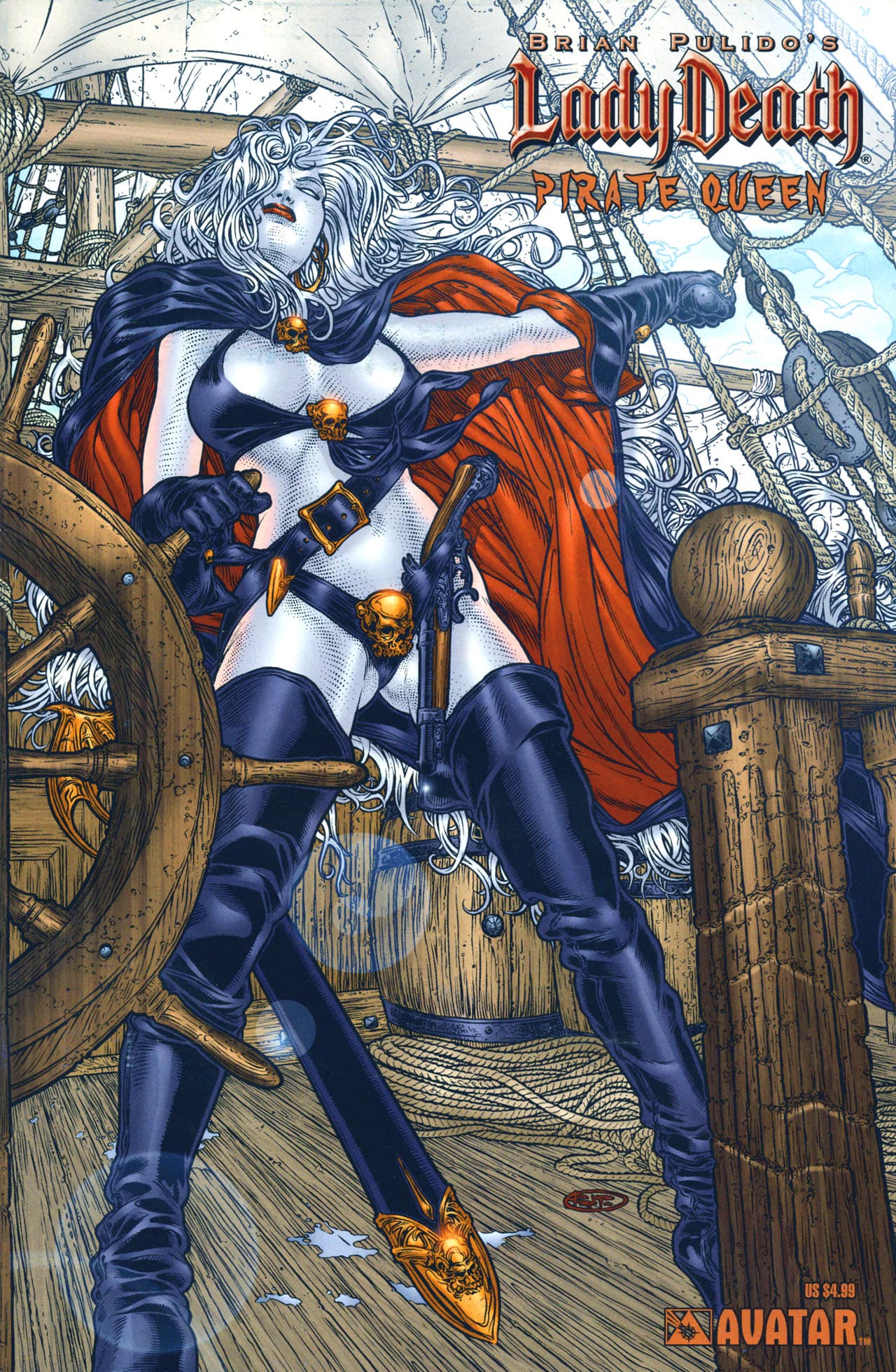 Lady Death Pirate Queen #1 cover