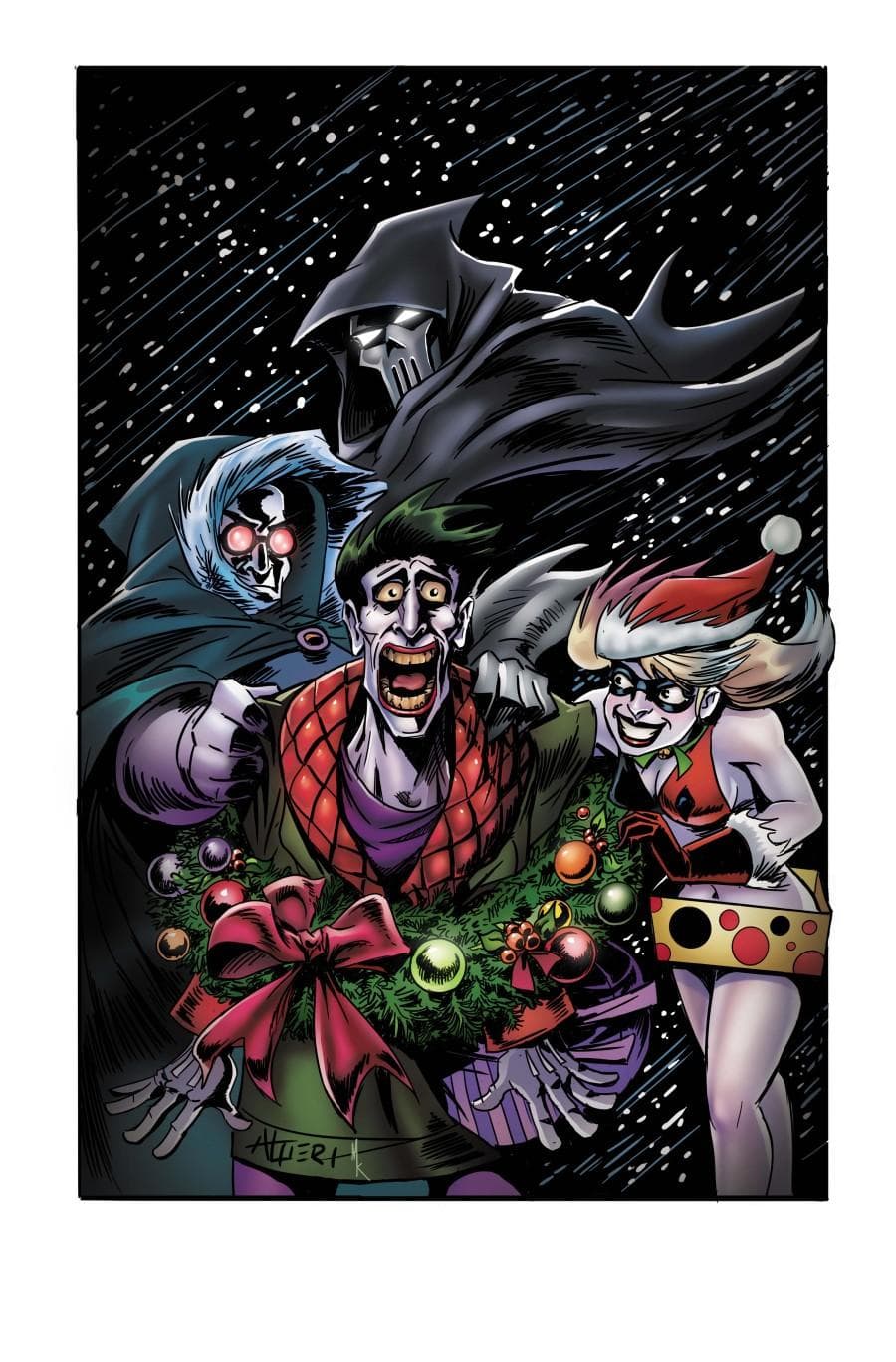 The Joker's Christmas Carol cover — © DC Comics